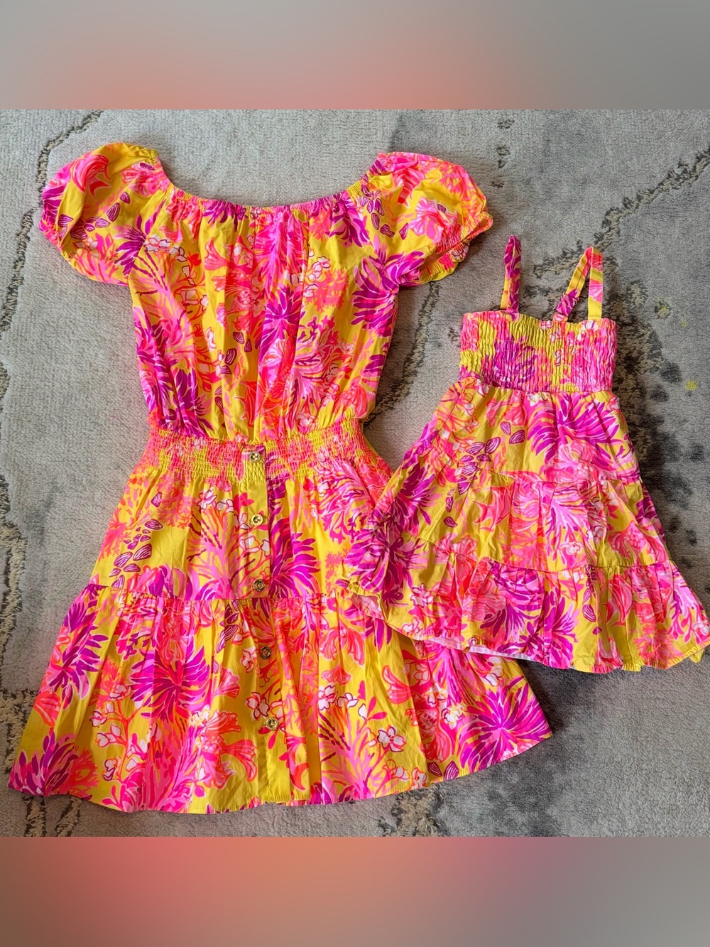 EUC Lilly Pulitzer Mommy and Me Sz S and XS